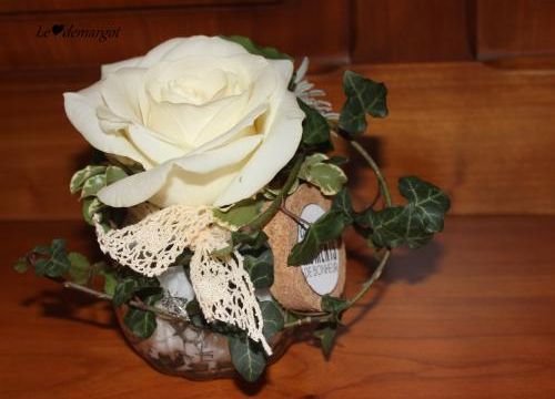Une rose en cadeau