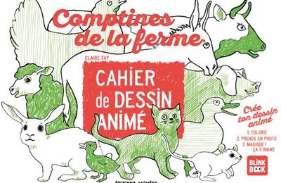 Blinkbook, cahier de dessin animé