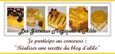 Concours Les Gâteaux Magiques d'Alilo