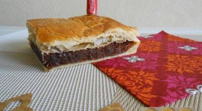 Galette des rois au chocolat au lait caramel