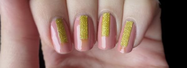 Swatch d'un must-have et manucure dorée discrète