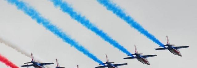 Défilé aérien du 14 juillet 2014 : La Patrouille de France