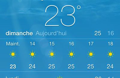 Belle météo à venir cette semaine en région parisienne  /  Beautiful weather forecast this week in Paris area