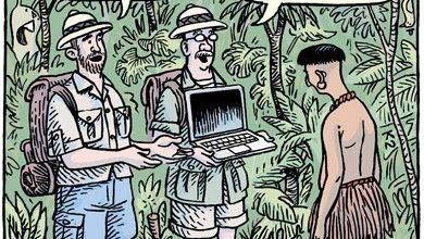 On vous done une connection au monde moderne