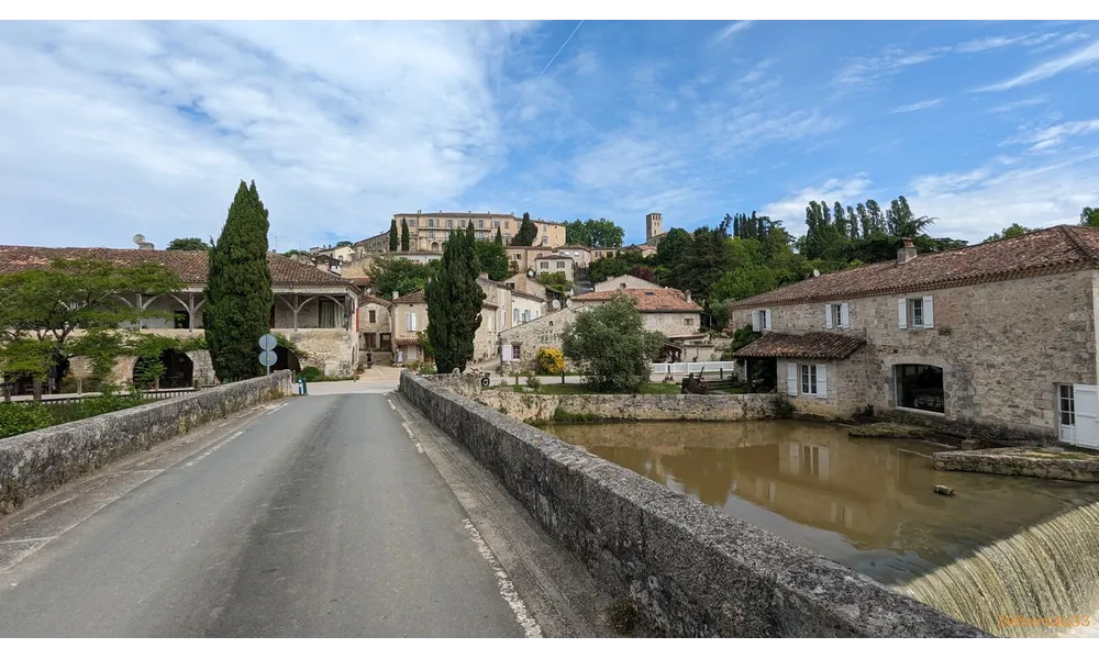 une pause à Lavardac