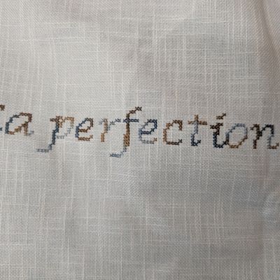 Mini SAL éphémère La perfection