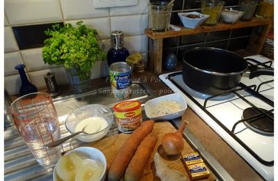 Potage carottes et poires 