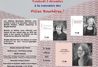 Le 2 décembre venez à la rencontre des filles bouchères