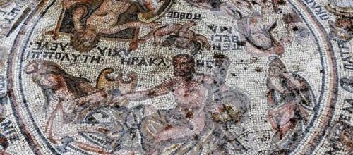 Une mosaïque romaine...