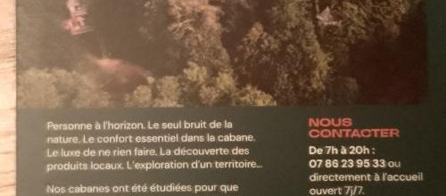 Différentes cabanes perchées dans les arbres