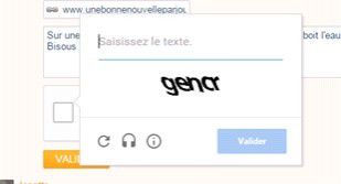 Pas de ça, pas de Captcha !
