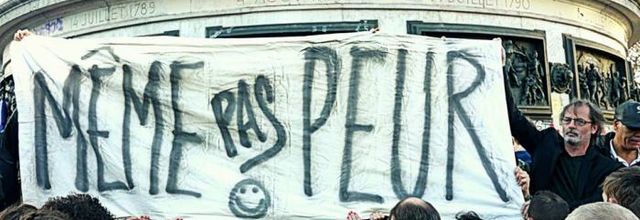 "Même pas peur" Appel au rassemblement avec Christophe Alévêque et les « 1000 Colombes »