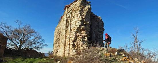 La Chapelle ruinée de Séquières.
