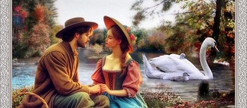 Au bord de l'eau .