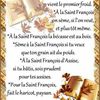 Dictons et Fête du jour François + grille prénom  !