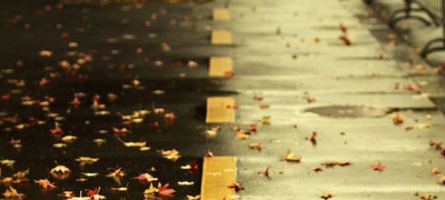 I'm singing in the rain.