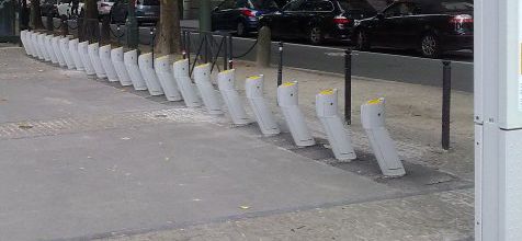 Le villo va très bien dans les descentes...