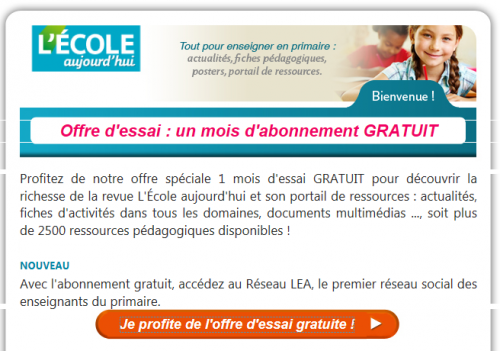 1 mois d'abonnement à LEA