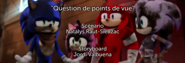 Sonic Boom - 1x45 - Question de points de vue