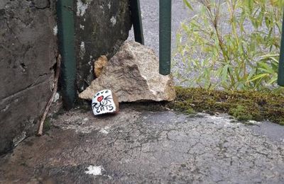 J'ai trouvé un galet !