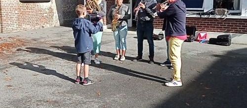 Intervention de l'école de musique 