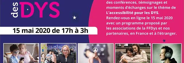 1ère Nuit des Dys :  15 mai 2020