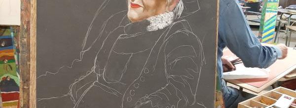 Dimanche - En cours : Portrait de femme (2)