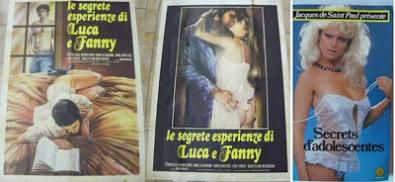 Secrets d'adolescentes / Segrete esperienze di Luca e Fanny. 1980.