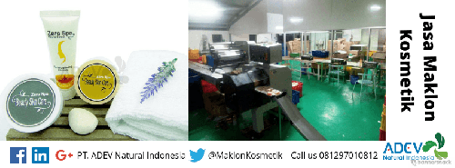 Maklon Kosmetik BPOM Murah Jakarta Surabaya Bogor Bandung