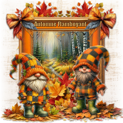 Cartes Automne flamboyant