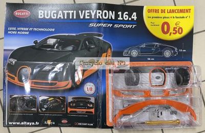 N° 1 Construisez la Bugatti Veyron 16.4 super sport - Lancement