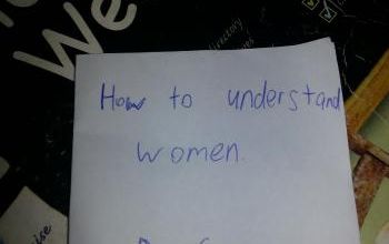 A 12 ANS, IL APPREND AUX HOMMES COMMENT COMPRENDRE LES FEMMES