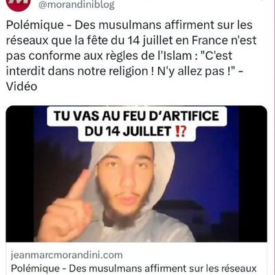 Le djihad, c'est ça...