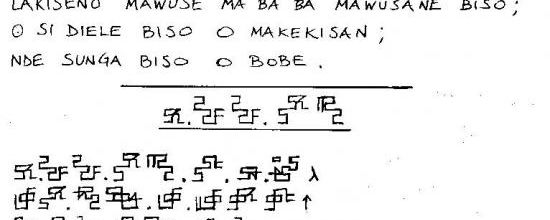 Le Mandombè : une écriture négro-africaine