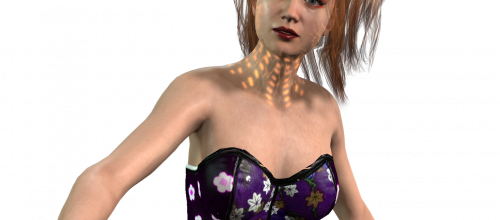 mes personnages 3D