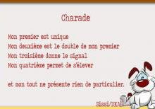 Lot de la charade " impersonnel"