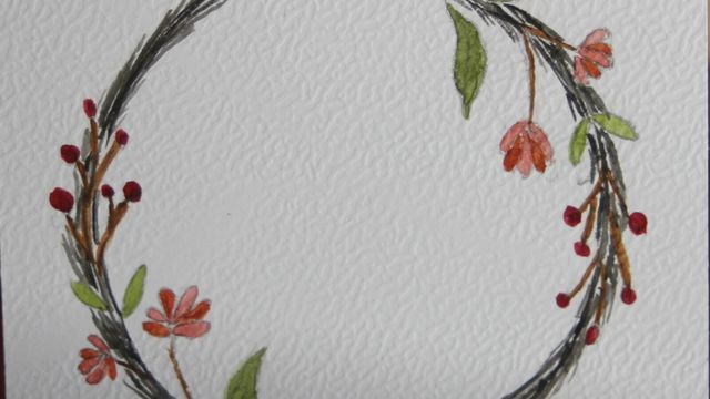 Aquarelle / Reprise des couronnes