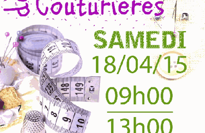 Puces des couturières à Cuers le 18 avril 2015