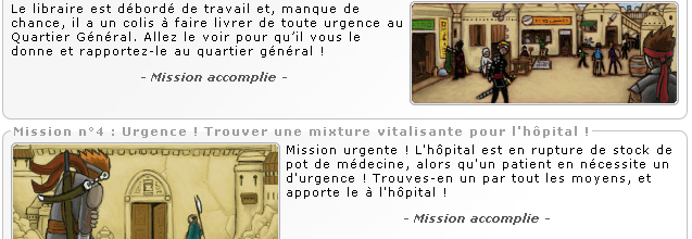 Missions de rang D