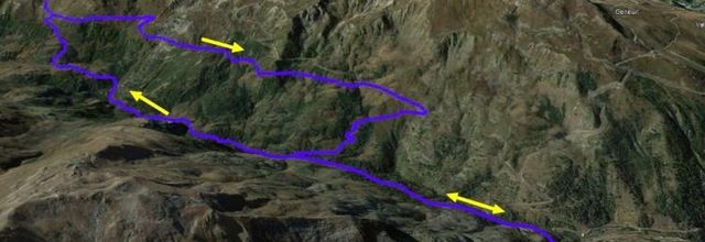 Randonnée au pas des Griffes : la montée