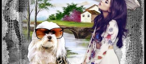  La belle et son chien ...