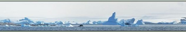 Alors que le soleil daigne se montrer, nous allons quitter le mouillage de Pleneau Bay pour rejoindre les îles Melchior - Photos panoramiques de la Péninsule Antarctique