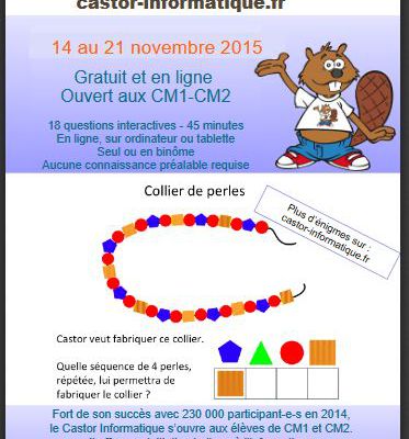 Concours Castor Informatique