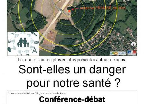 Conférence-débat : les ondes électromagnétiques et notre santé