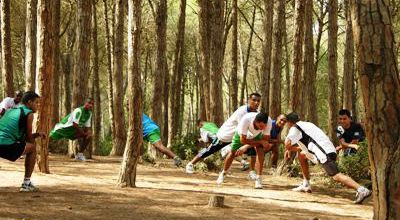 Bouchaoui : détente pour les familles, entraînement pour les sportifs