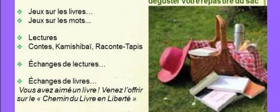 Cercle Littéraire au Pique-Nique littéraire du 26 mai 2013