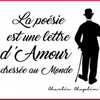 Poésie que j'aime ! 