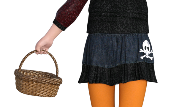 tubee fillette "Des bonbons ou un sort" (image)