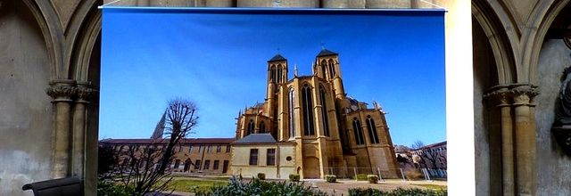 Metz / L'exposition Mise en Abyme à la basilique Saint-Vincent...