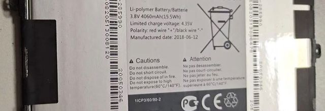 Batteria per Alcatel OneTouch POP 8 P320A P320 P320X - TLp041CC (4060mAh/15.5WH) batteria di ricambio